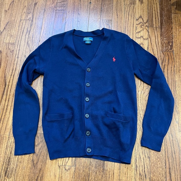 Polo Ralph Lauren Other - Polo Ralph Lauren**Navy Blue Cardigan**Size 14-16 $98